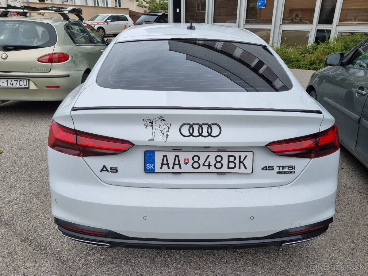 AUDI A5 S5 RS5 B9 spoiler kridlo lipo lipko na kufor
