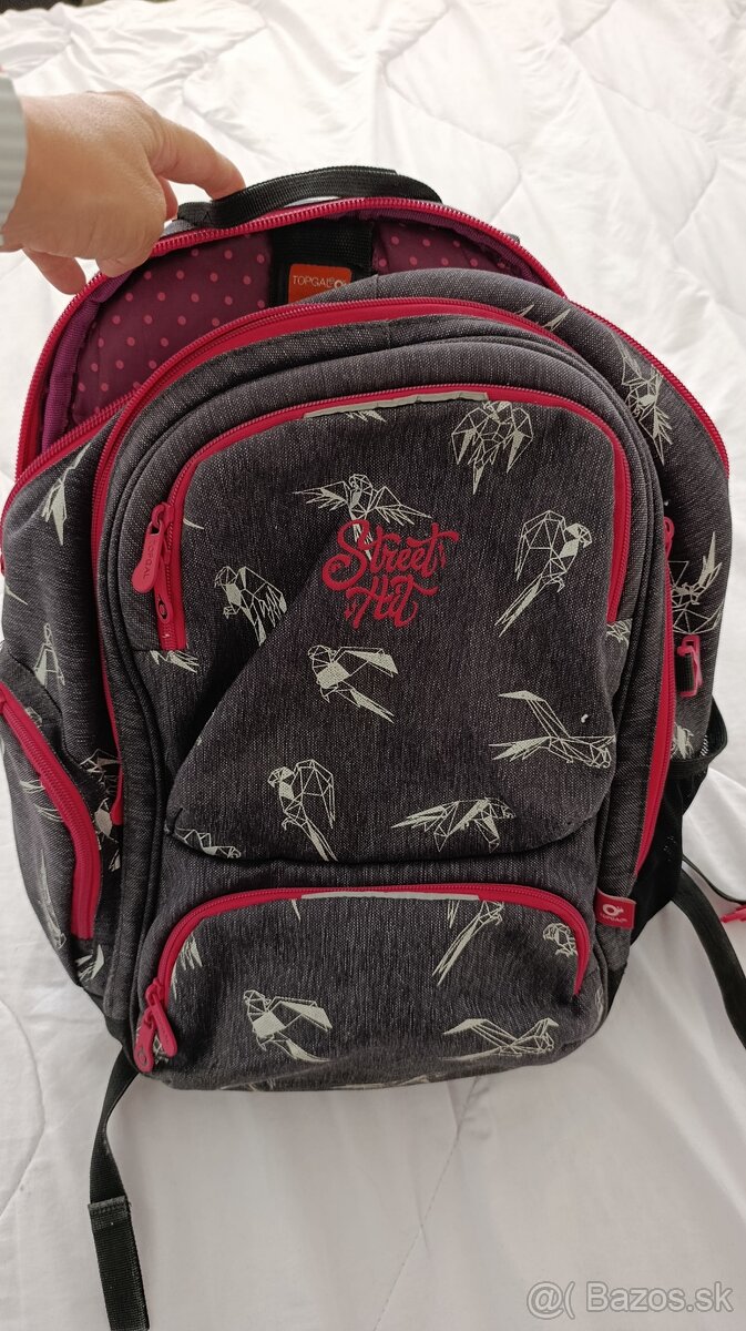 Originál topgal školská taška/aktovka