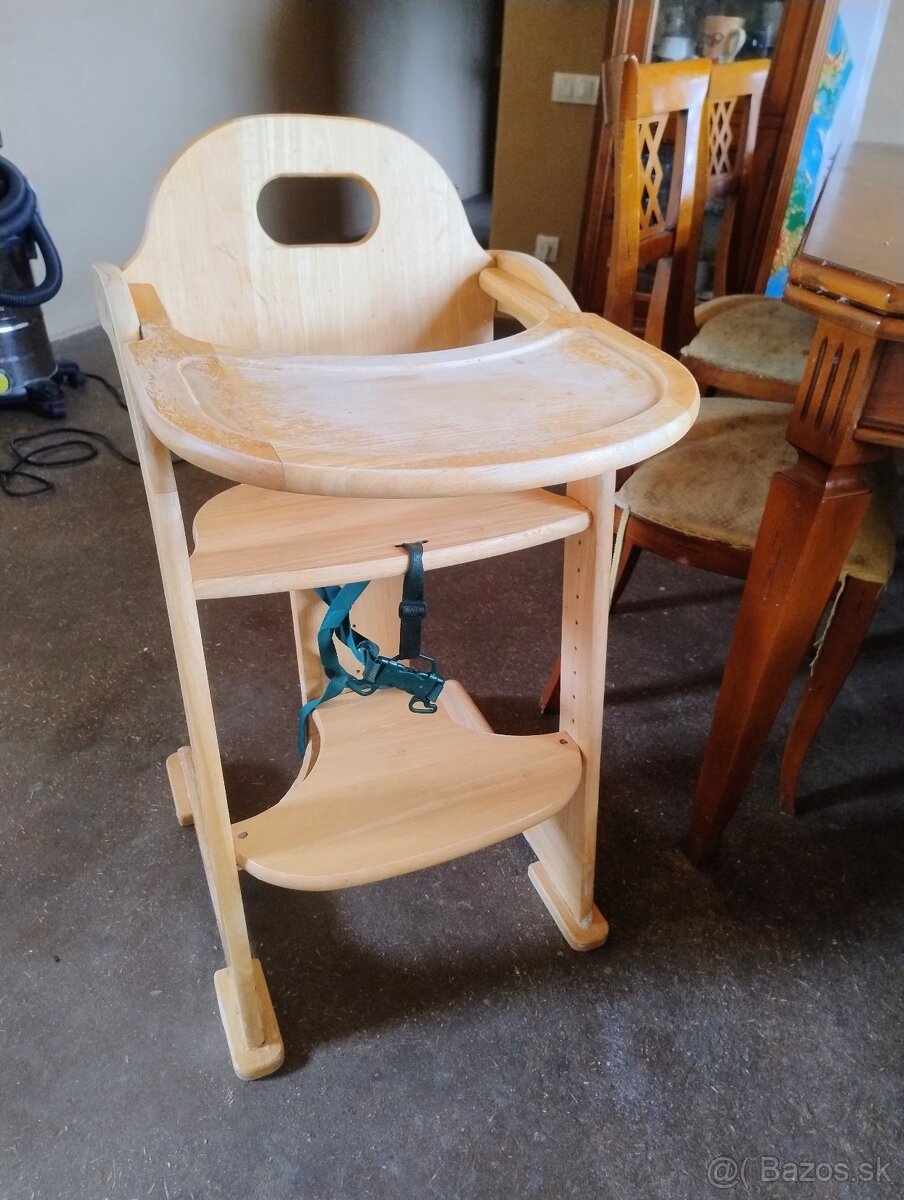 Detská jedálenská stolička