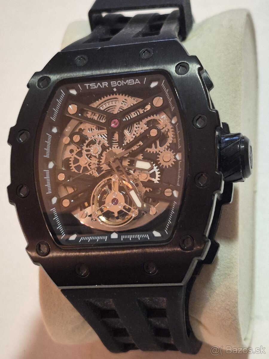 Pánske automatické hodinky Tvarožná B.