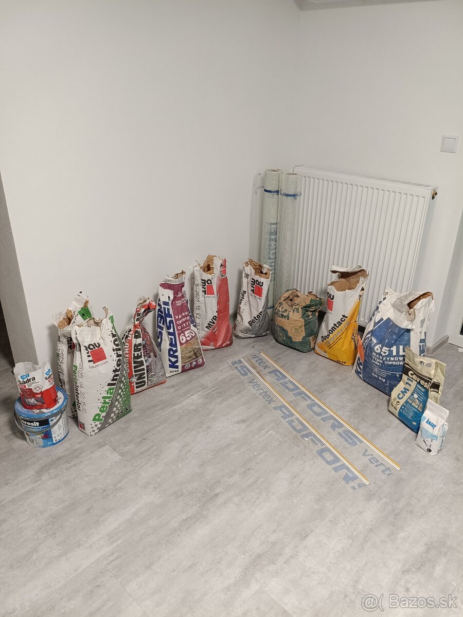 Predám zvyšný materiál