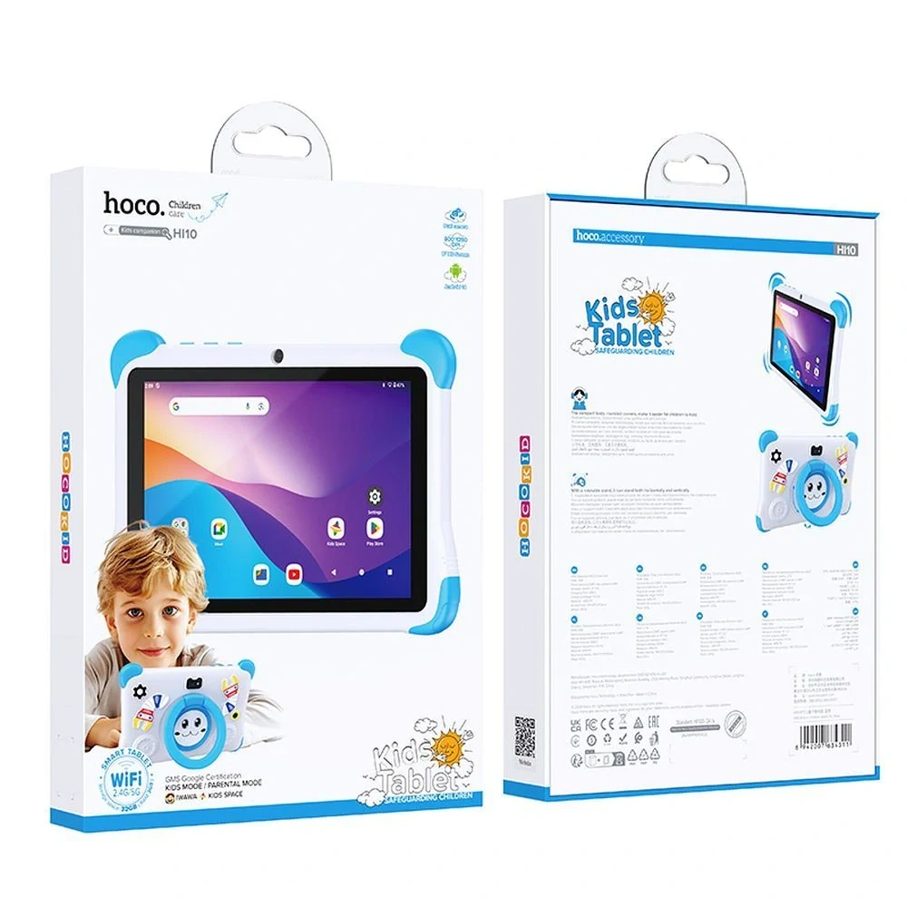 Detský tablet 8.0" 3GB/32GB Hoco HD Wi-Fi Android 14 HI10