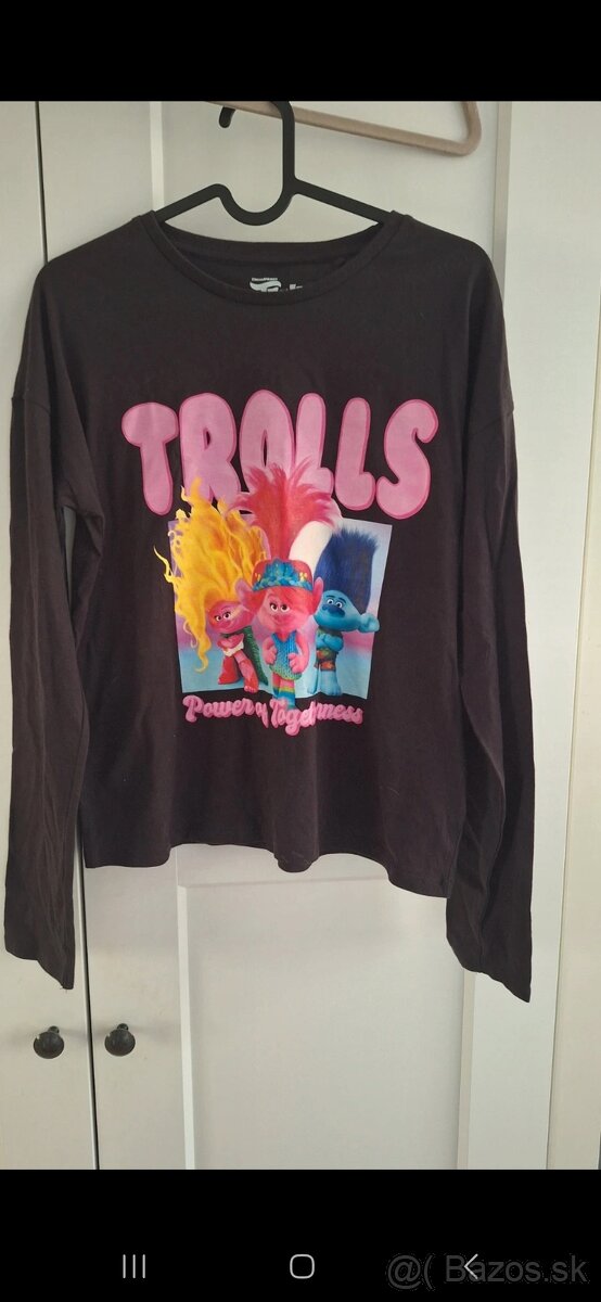 Trolls tricko 13-14 rokov