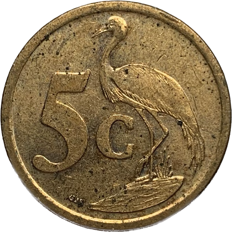 Predám 5 centov 2008  Južná Afrika