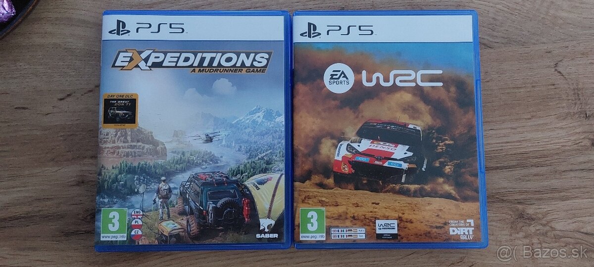 WRC a Expeditions na PS5