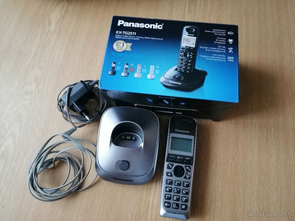 Bezdrôtový telefón Panasonic KX-TG2511