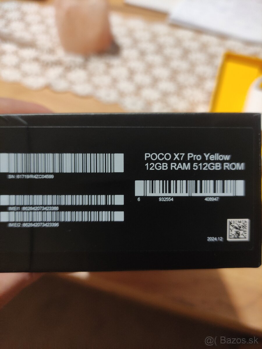 Poco X7 pro 12/512