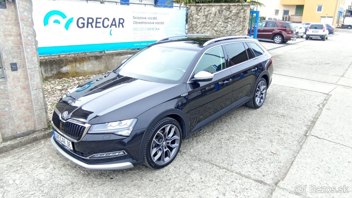 ŠKODA SUPERB SCOUT COMBI 2,0 TDI DSG 4x4