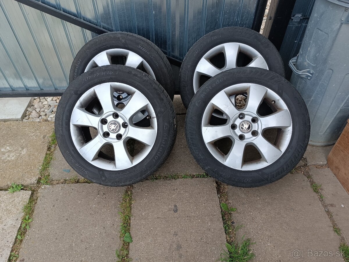Elektróny Škoda R16 205/55 5x112