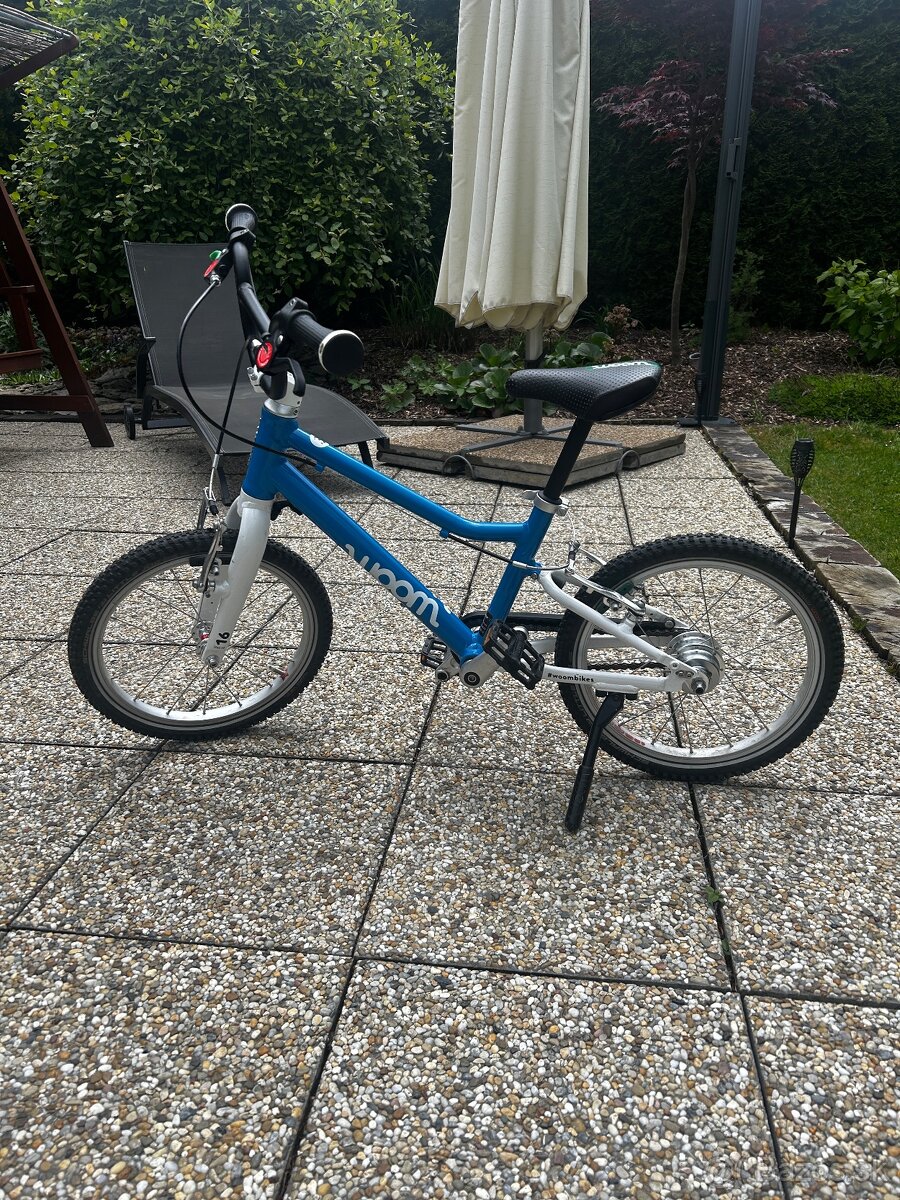 Predám bicykel Woom 3 Blue Automagic 16