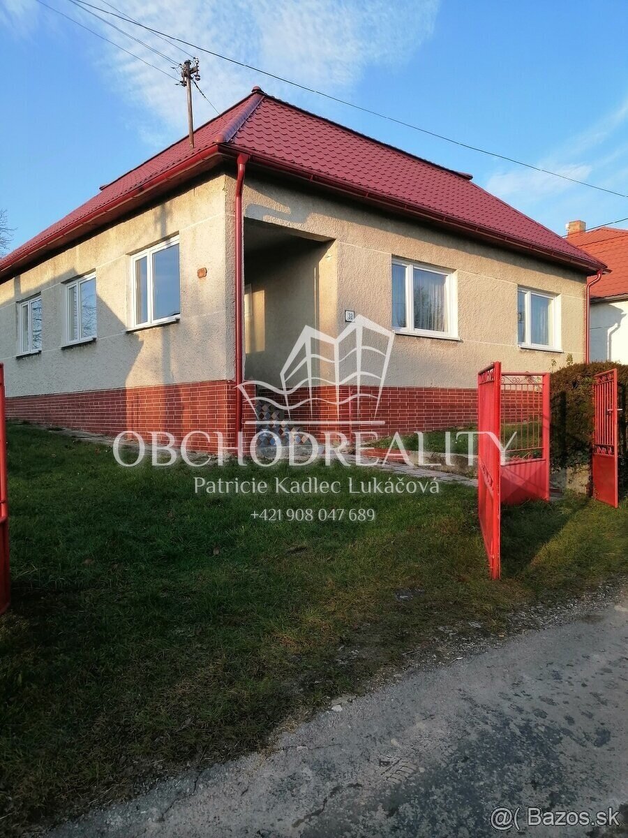 Predaj rodinného domu , Vojnatina, okr. Sobrance