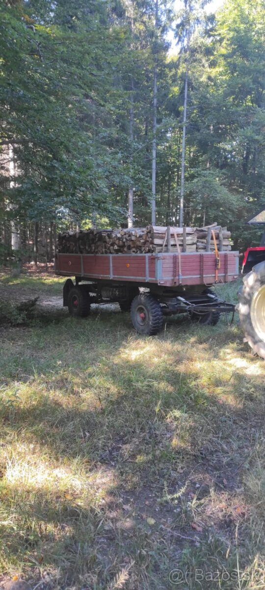 Vlečka za traktor 7t