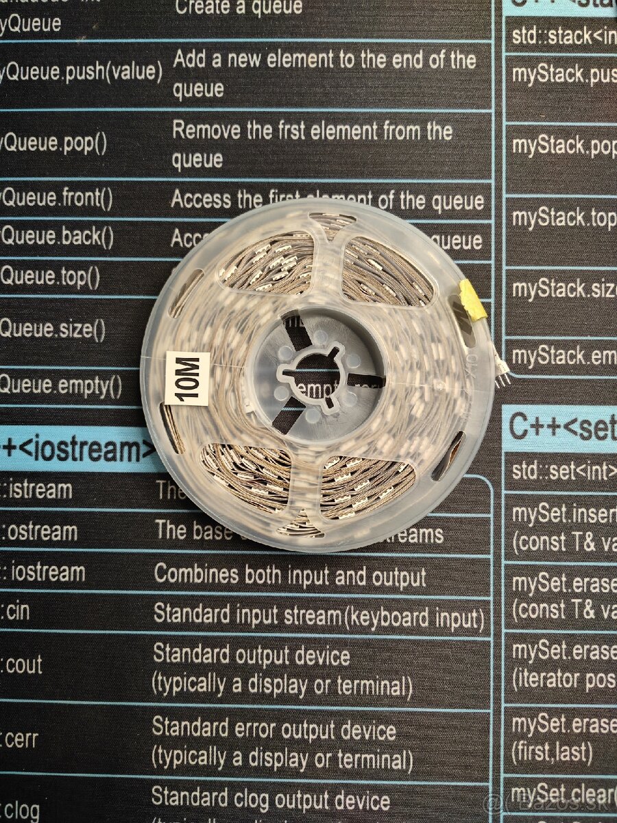 Predám LED pásy RGB farebné 10m