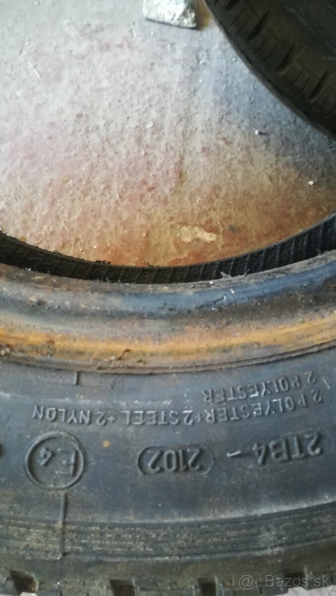 Predám letné pneumatiky LT 175/75 R 16 C