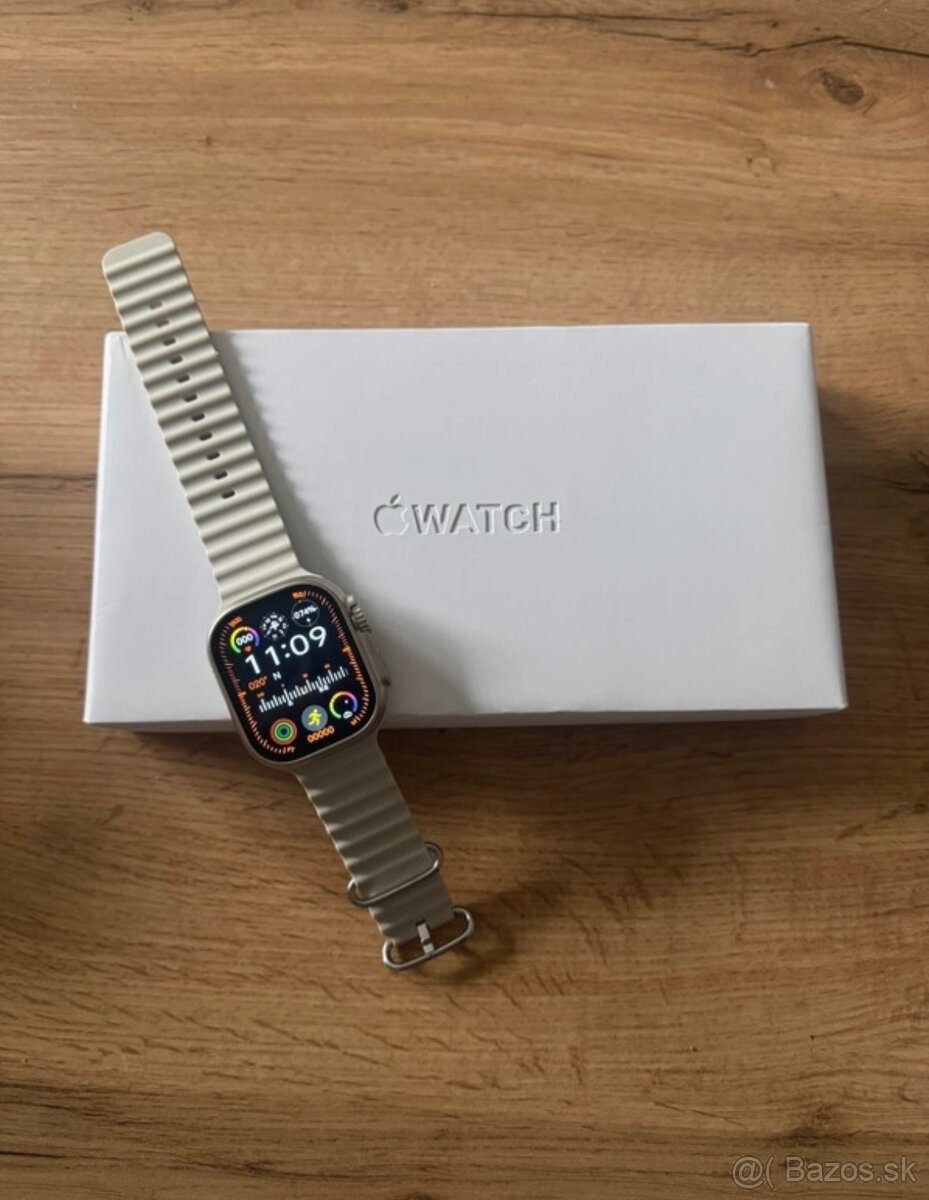 Inteligentné hodinky Ultra Watch 2 Titanium - šedé