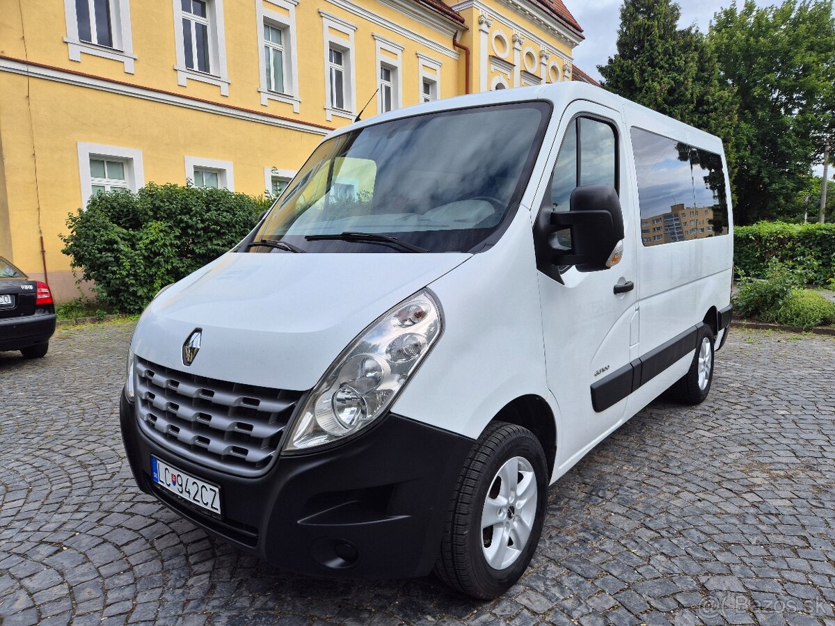 Renault Master 2, 3 dCi, L1H1, 9míst, Klima