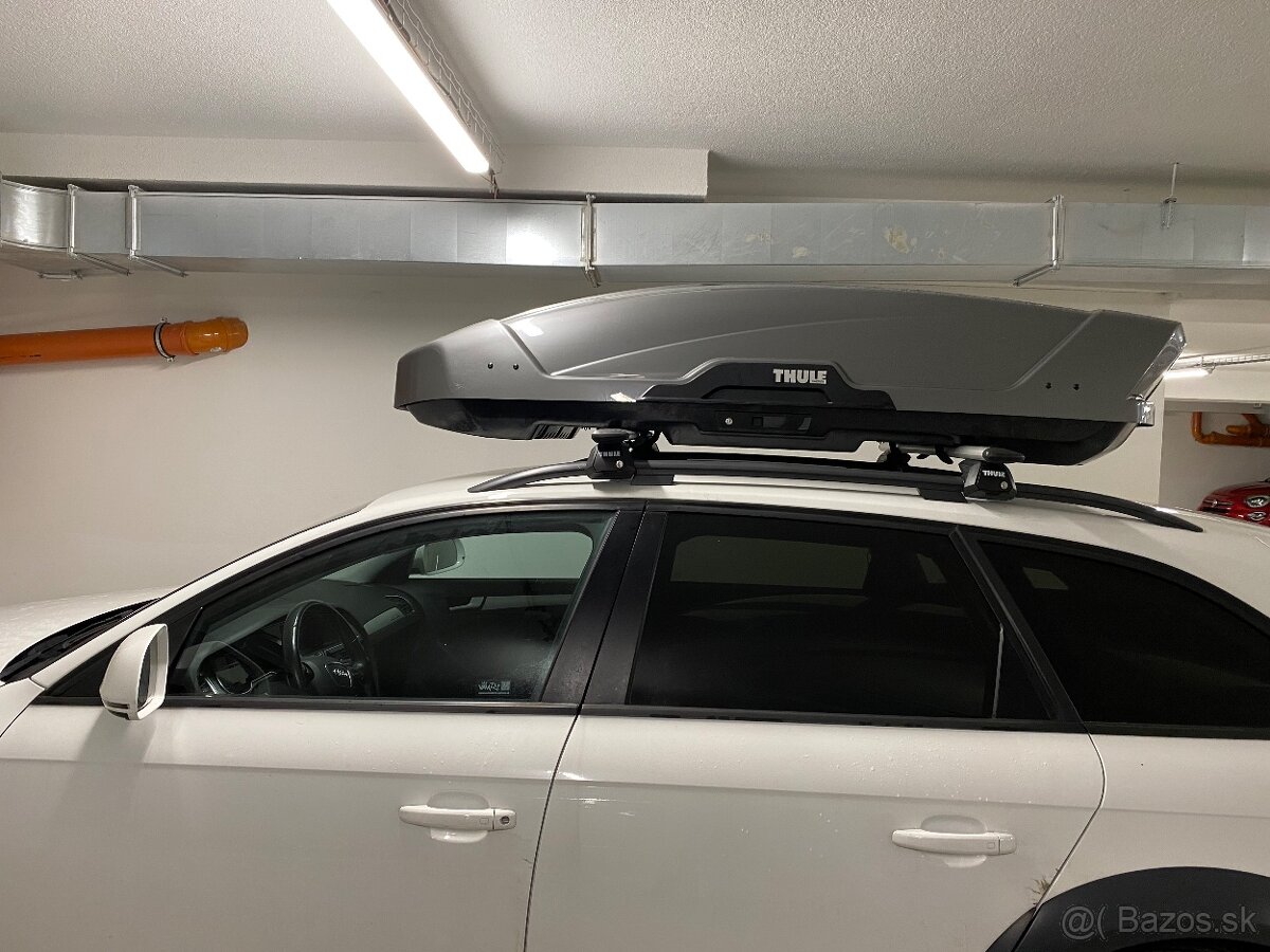 Prenajom stresneho boxu Thule Motion L & Hapro Traxer 6.6