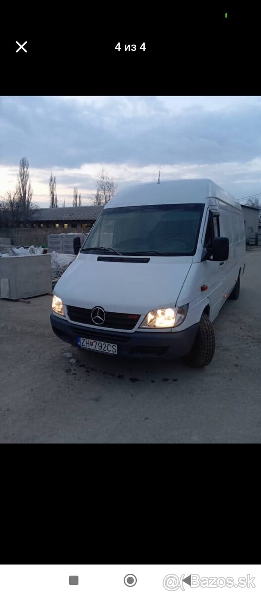 Mercedes benz sprinter 2001 2,2 litra
