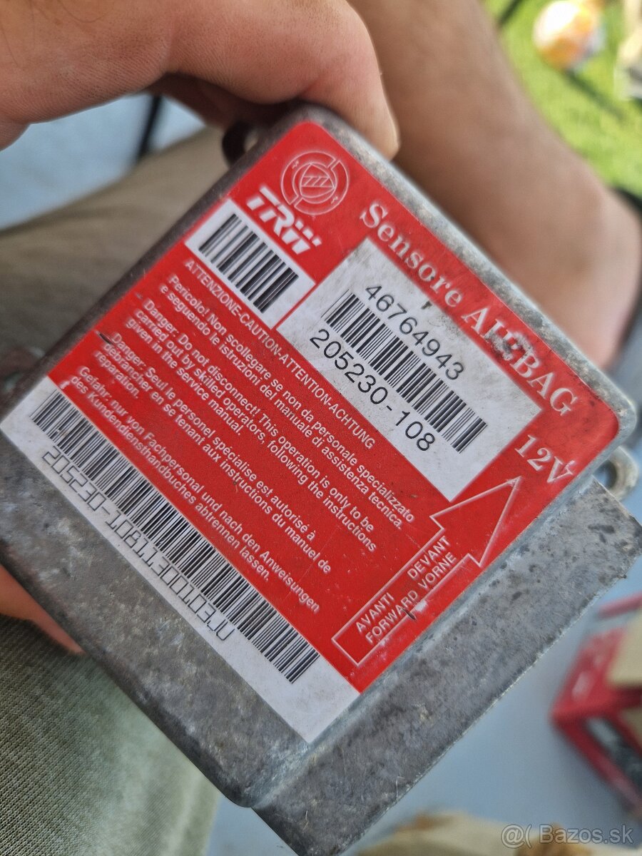 Riadiaca jednotka alfa romeo airbag