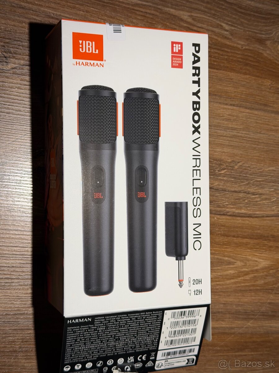 Mikrofón JBL wirelless
