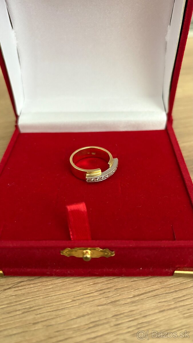 Damsky prsten 18k 9,06g