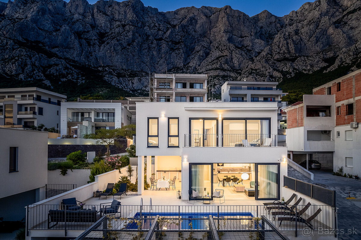 Na predaj rodinná Vila Maxima - Makarská riviera, Chorvátsko