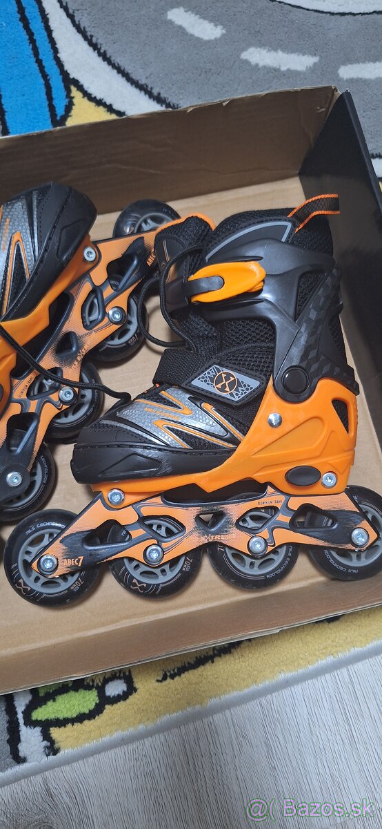 Detské kolieskové korčule 31 až 34