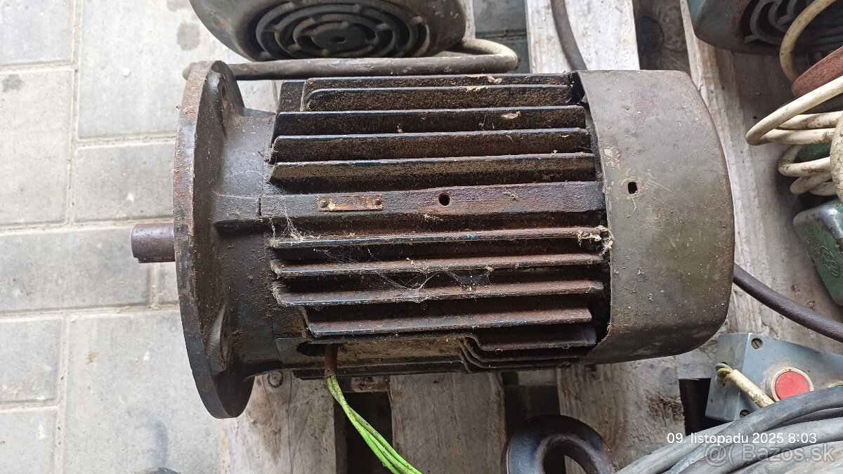 Elektromotor 3kW MEZ Mohelnice