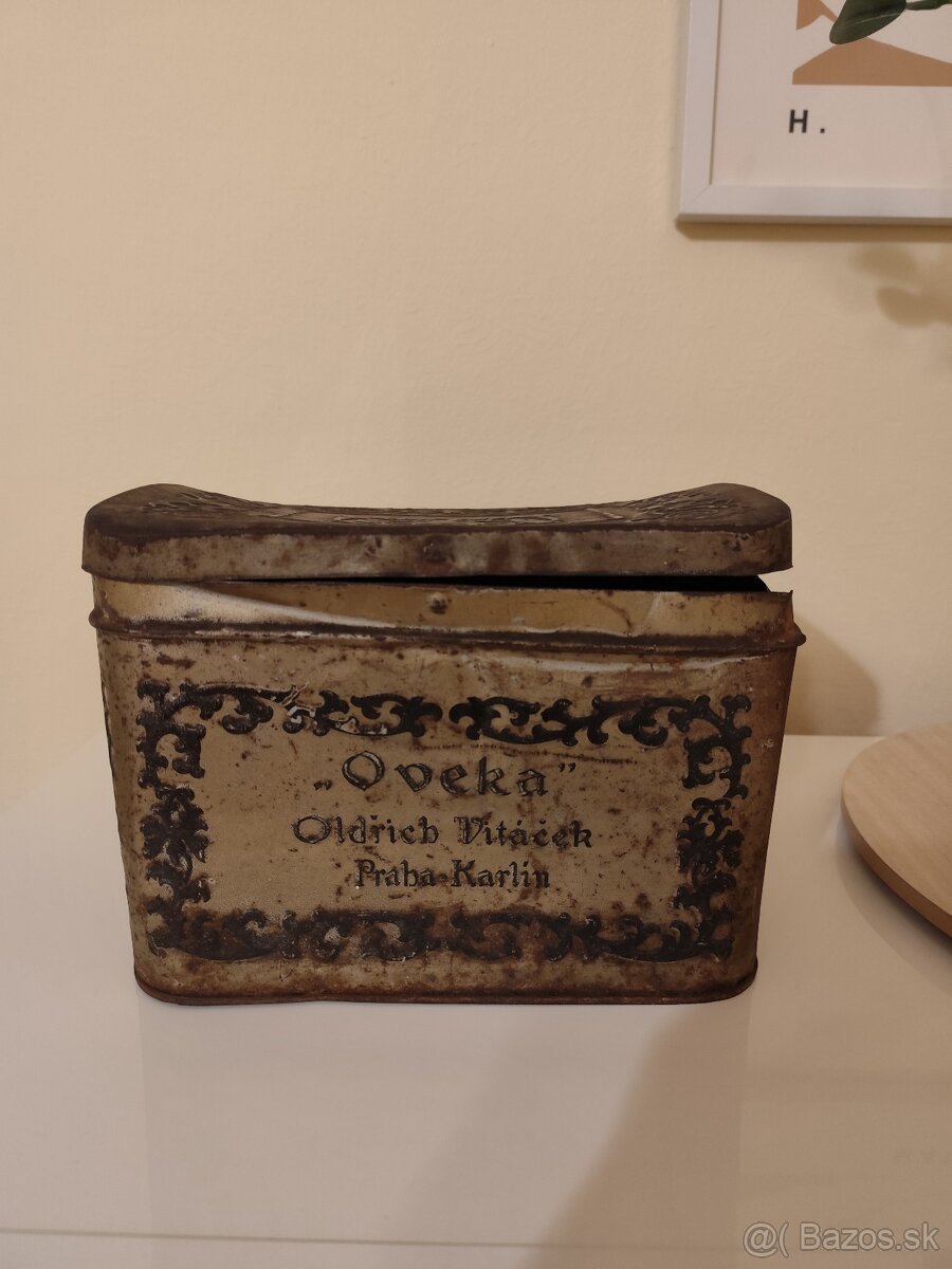 Plechová škatula OVEKA