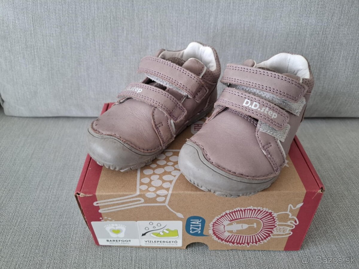 Predam D.D. Step prechodne barefoot topanky, velkost 22