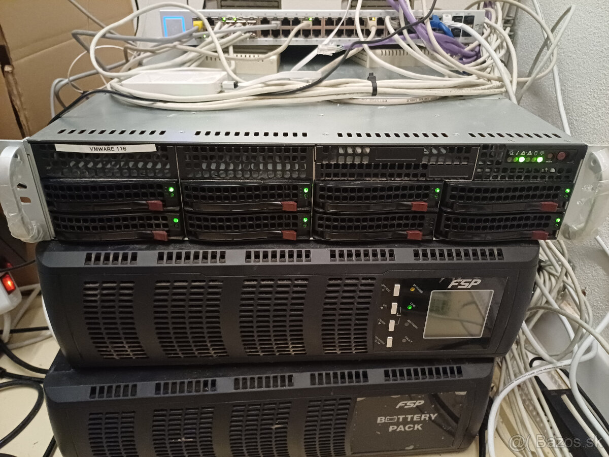 Server Supermicro, E5-2630v3, 128GB RAM, 8x3.5"