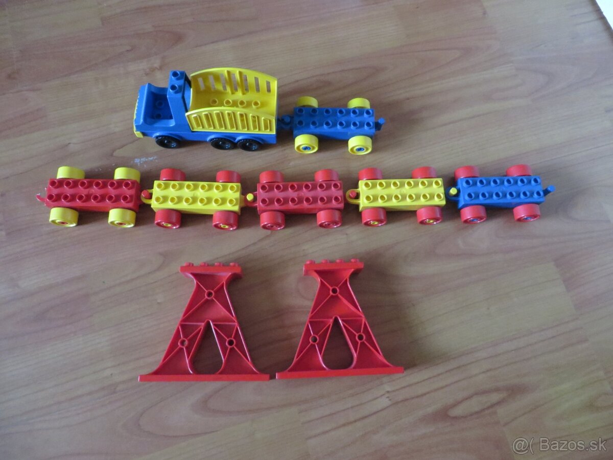 LEGO DUPLO - Nákladné auto, 5x podvozok, postavičky