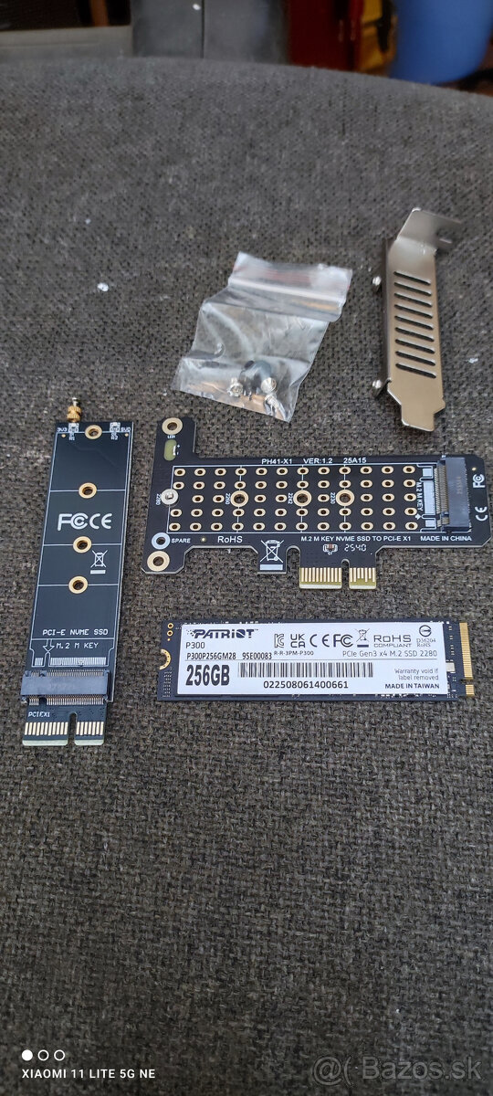 NVMe SSD Patriot 256GB