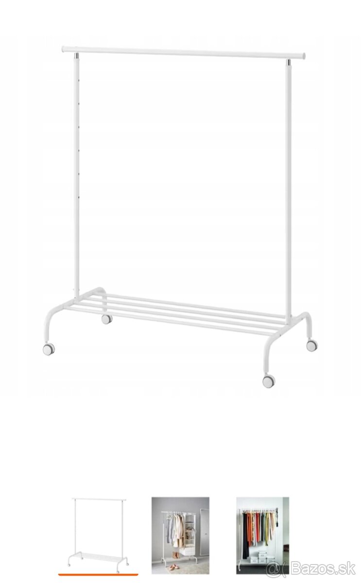 Stojan na oblečenie