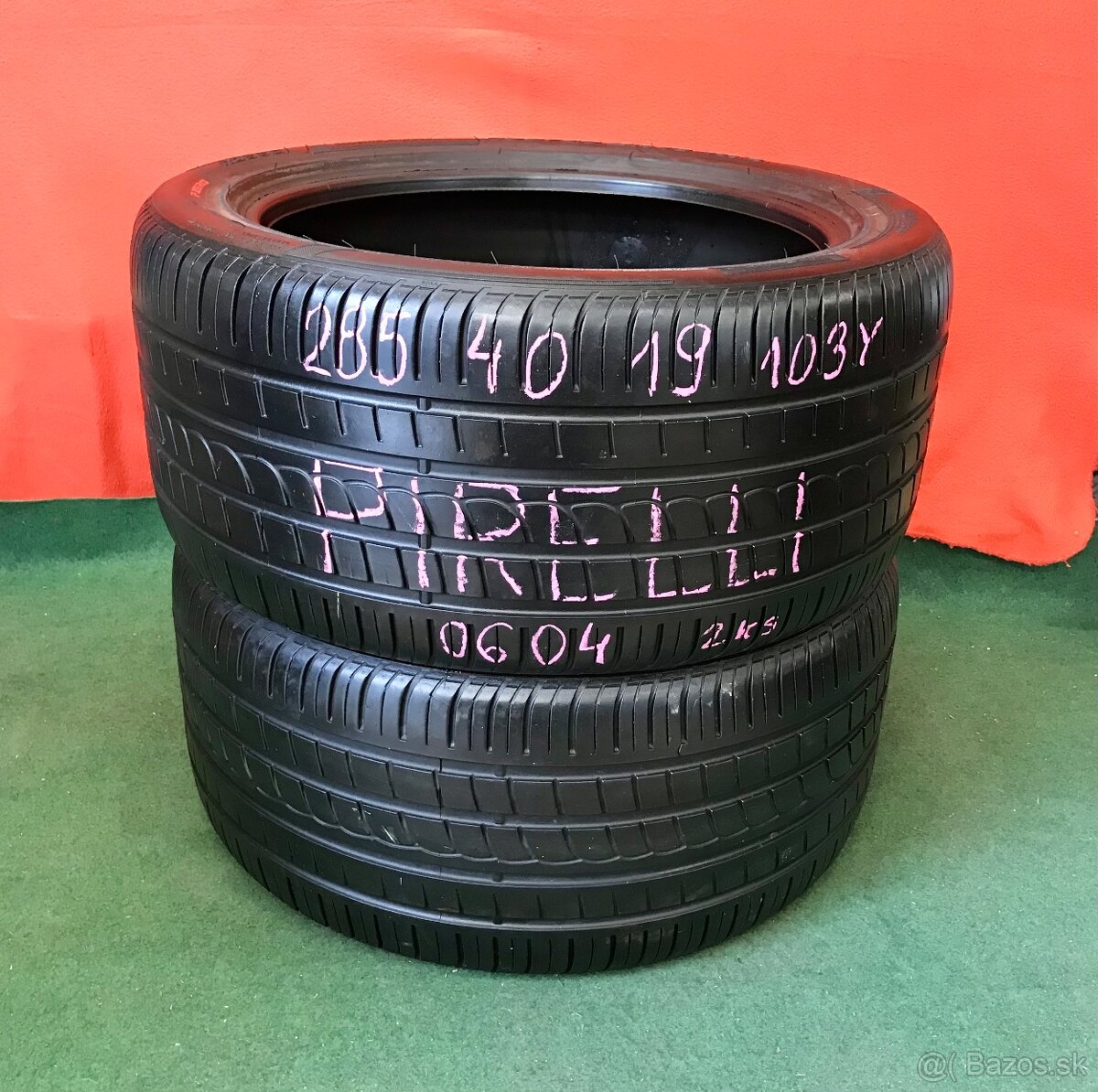 285/40 r19 letné Pirelli 103Y
