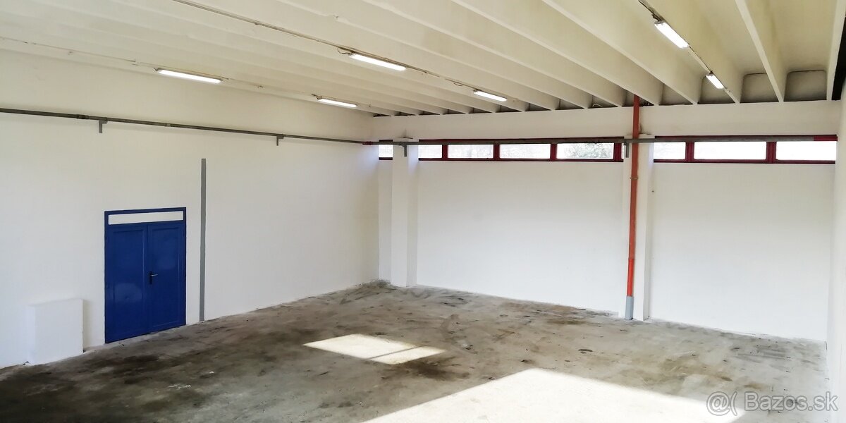 Skladová plocha od 40 m2 na rôzne účely