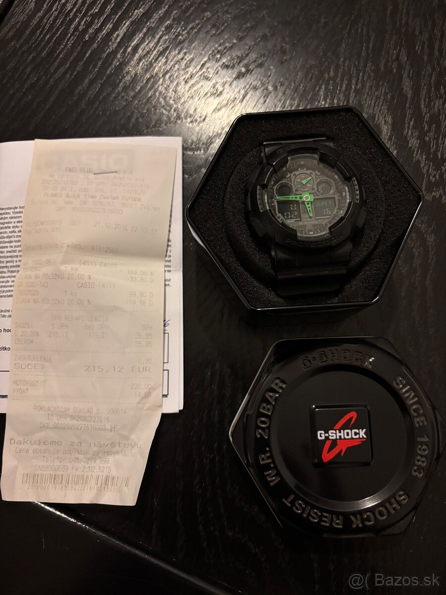 Hodinky casio g-shock