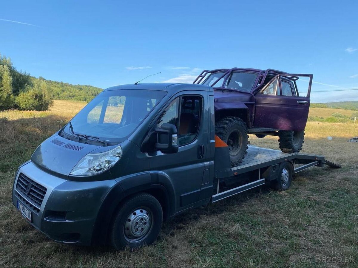 Odtahovka Fiat ducato