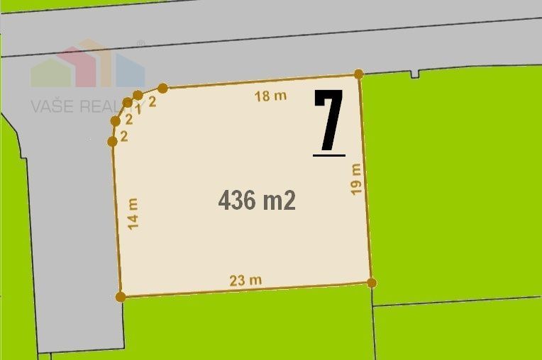 REZERVOVANÉ STAVEBNÝ POZEMOK 436 M² BOROVCE, okr. Piešťany