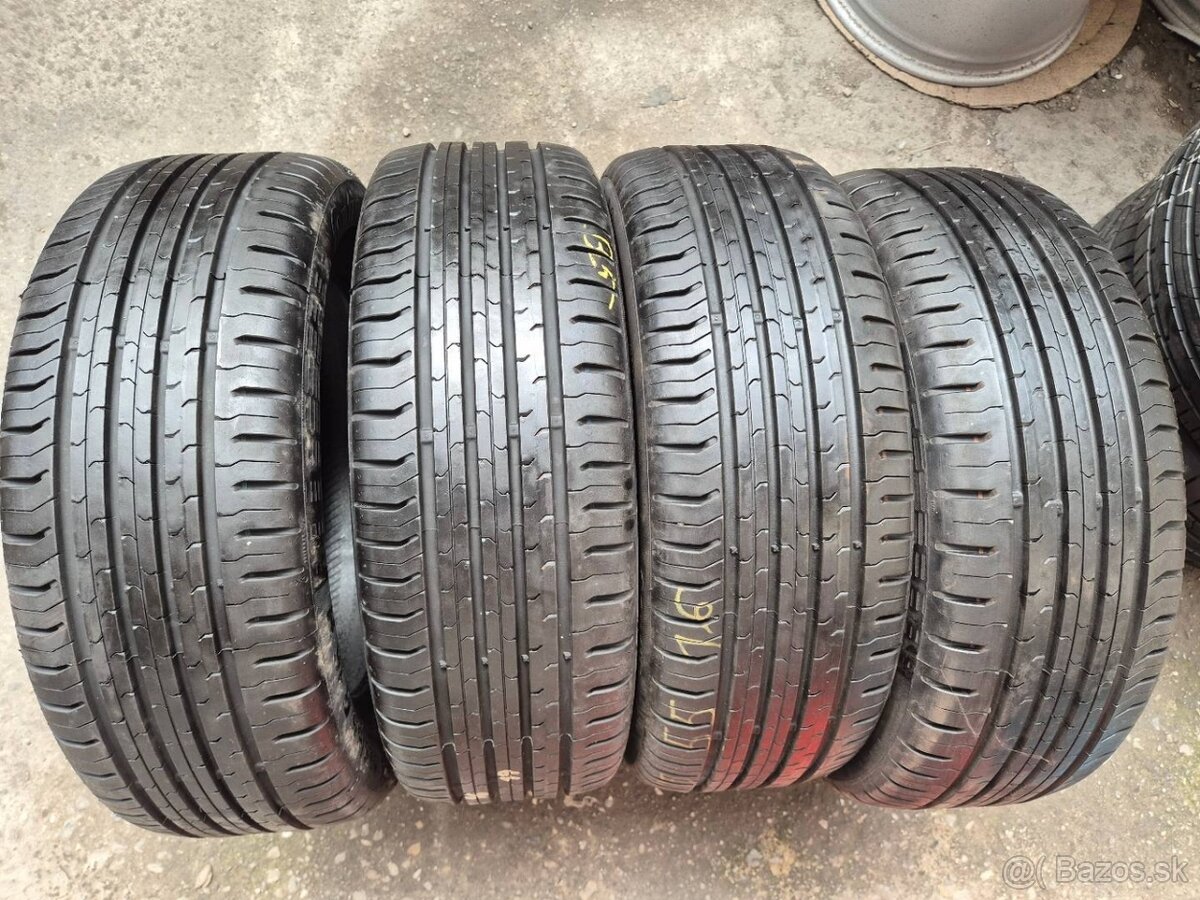 195/55 r16 letné 4 ks CONTINENTAL z predvádzačky