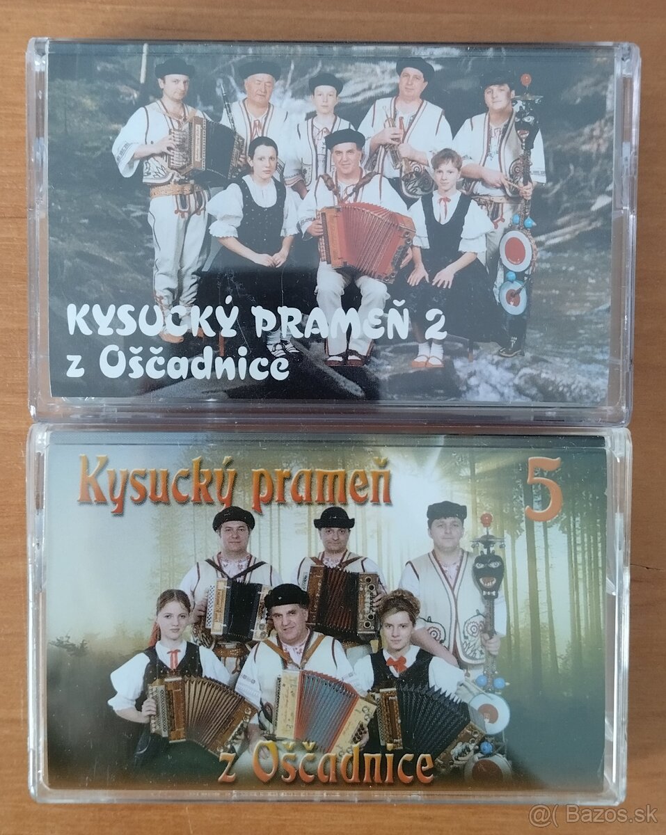 Kysucký prameň MC kazety