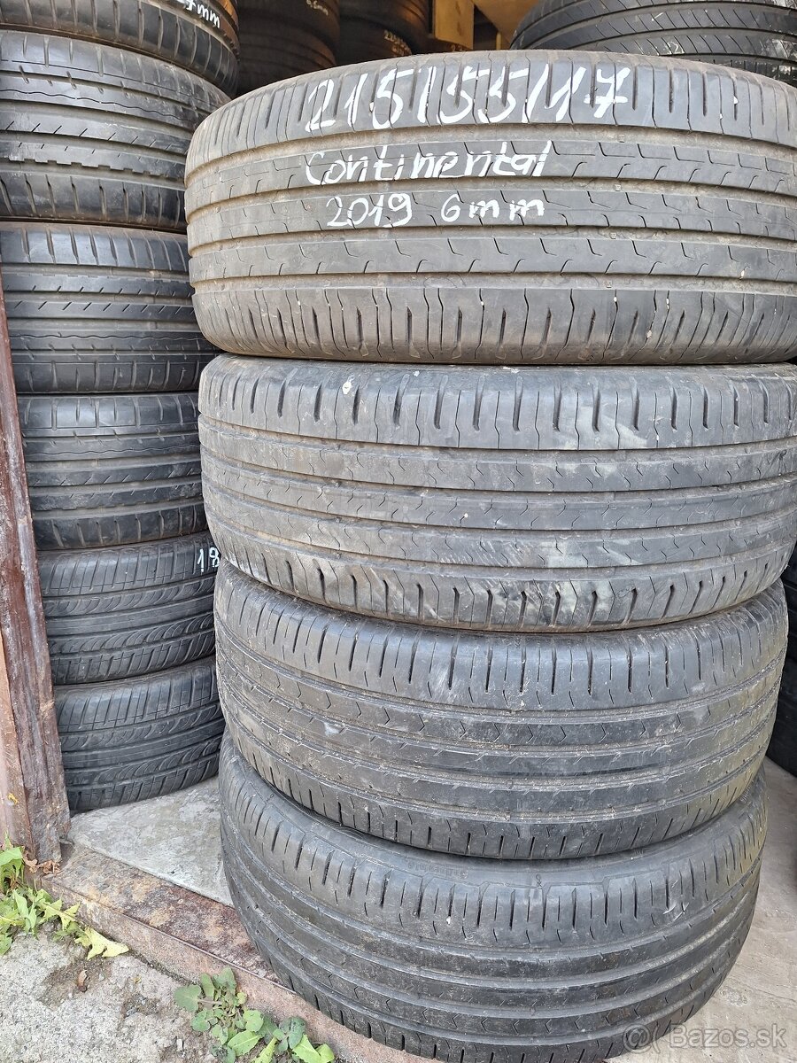 215/55/R17 Letné 2ks