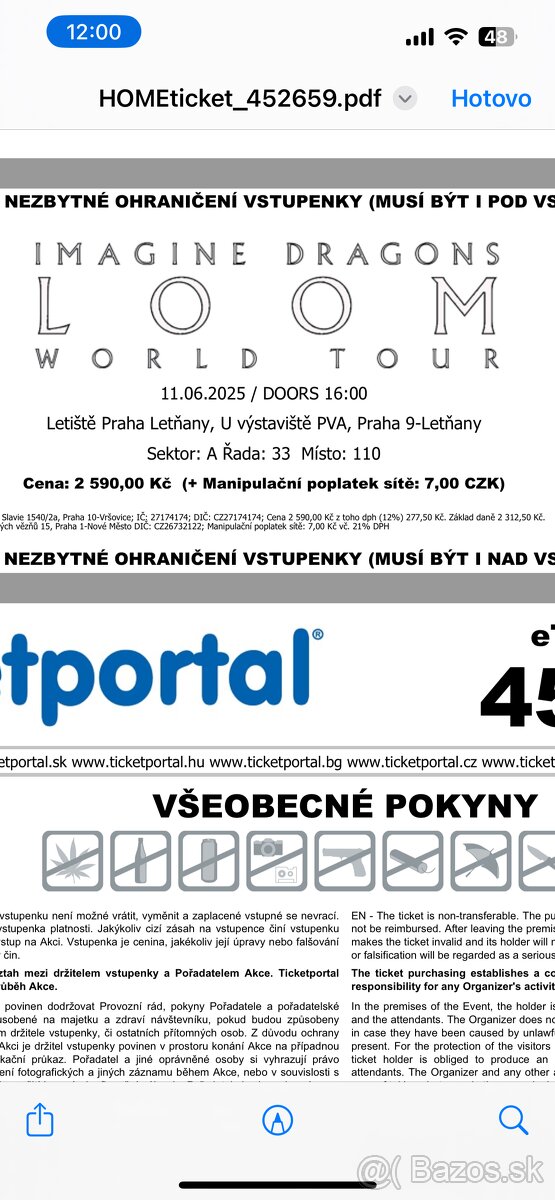 Imagine Dragons 11.6. Praha