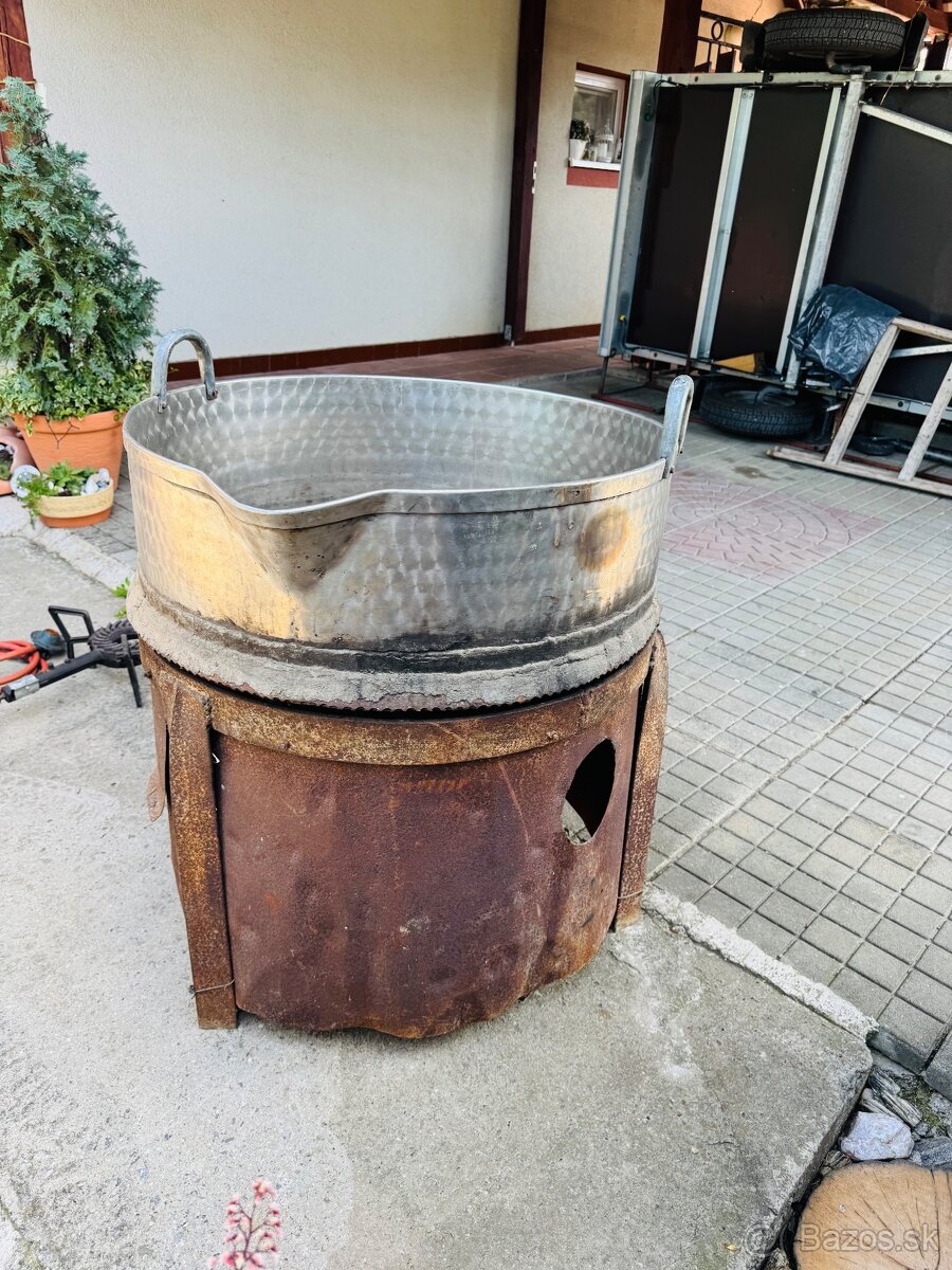 Kotol nerez 250l na varenie gulašu lekvaru