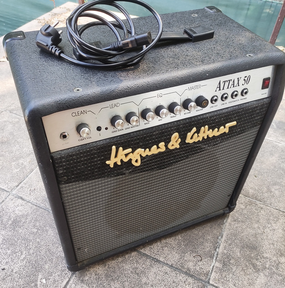 Gitarové kombo Hughes & Kettner Attax 50, 2 kanál