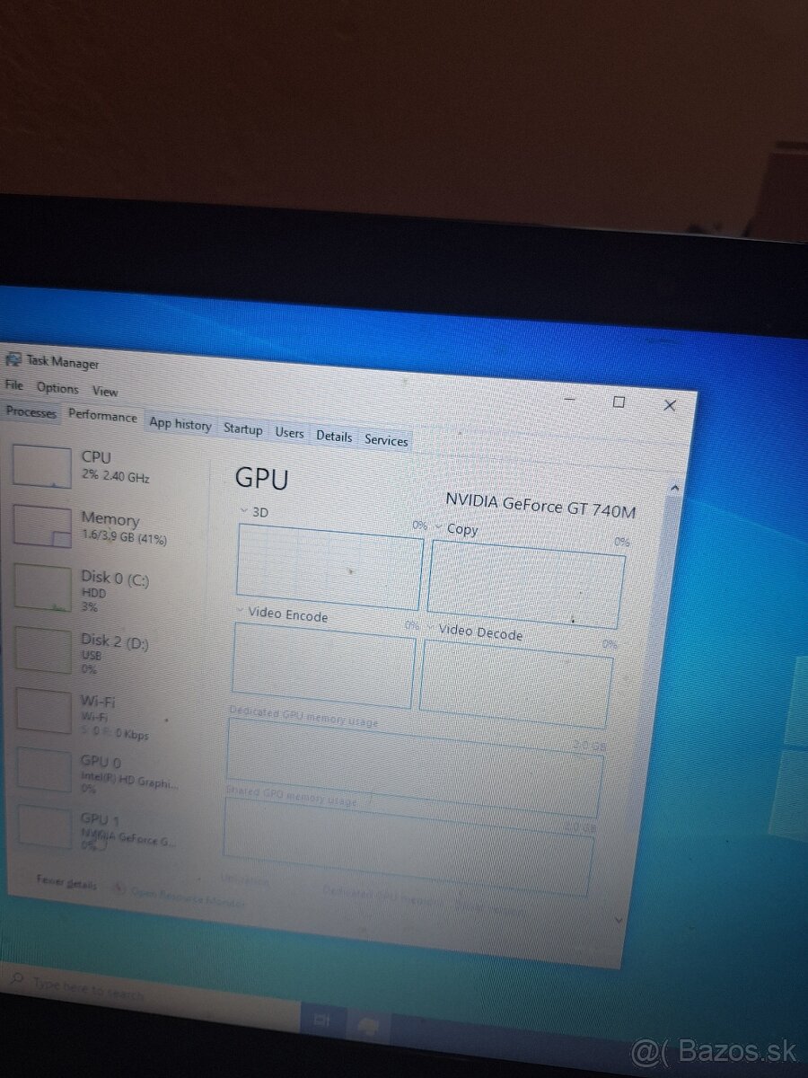 Predám notebook Toshiba