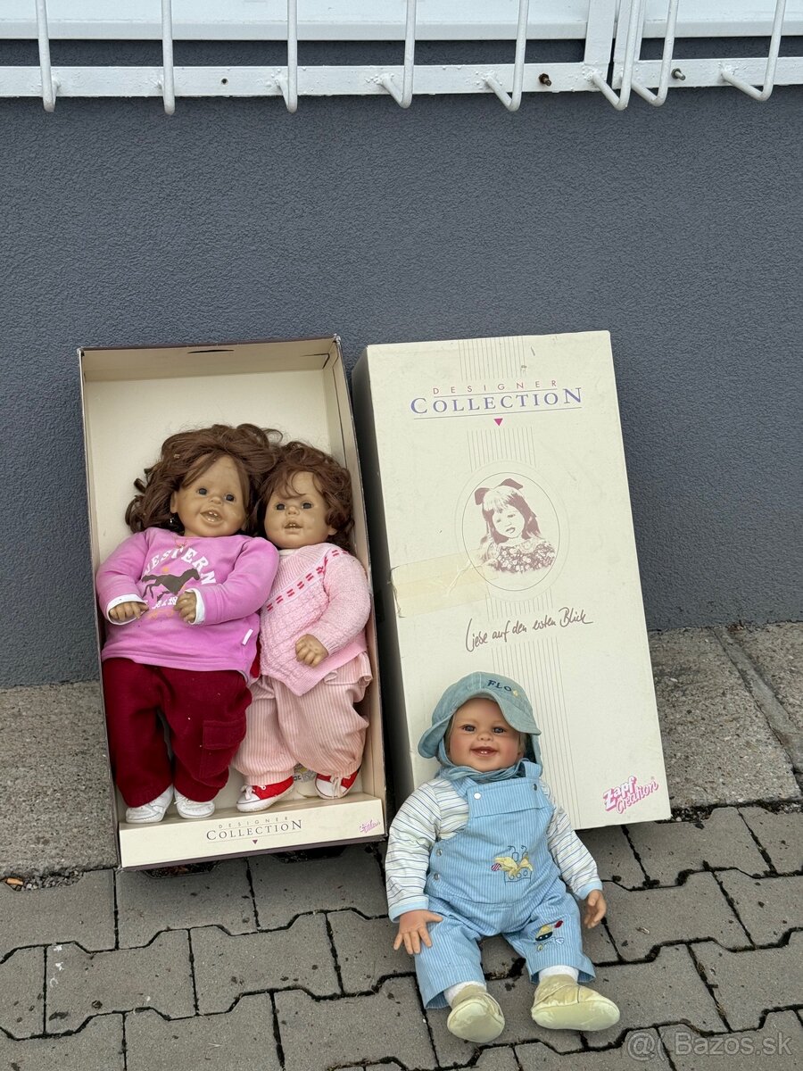 Stare vinylove zberatelske babiky zapf creation