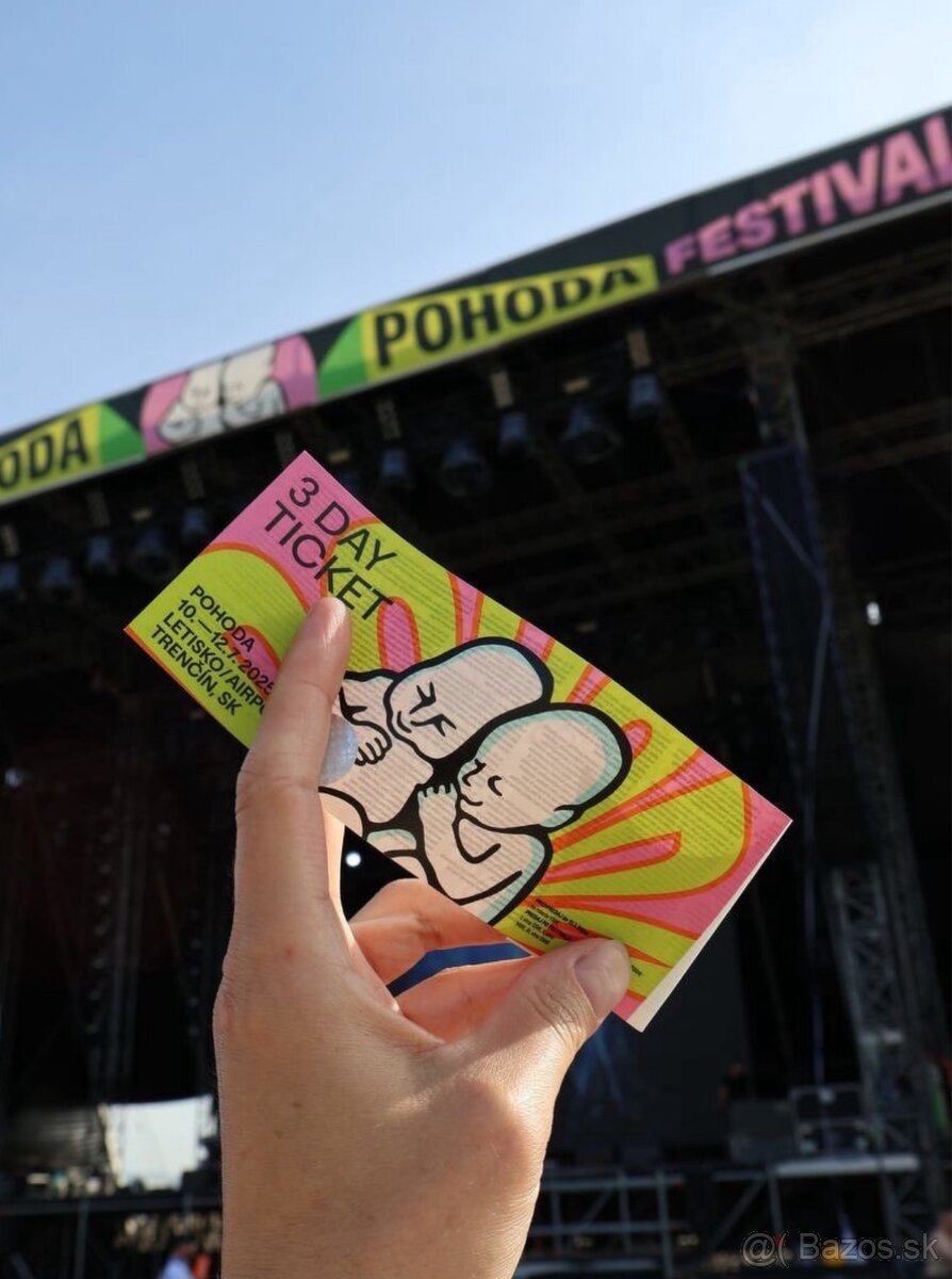 Kúpim 2 lístky na Pohodu