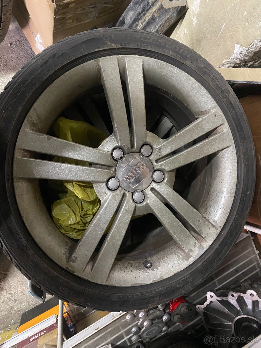 Predám disky + pneumatiky r18 SEAT