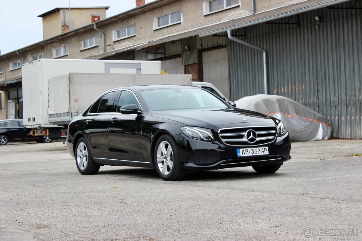 Mercedes E 200 diesel - 9 st. Automat 2017 - 183 tis km